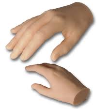 Human Hand - Mano Sintetica Per Preatica/Esposizione